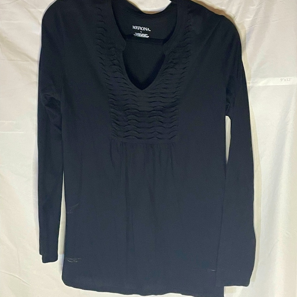 Black long sleeve shirt